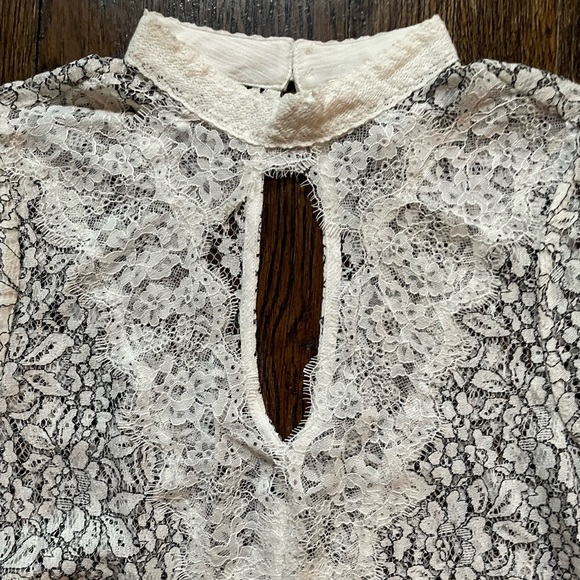 LIKE NEW FREE PEOPLE LACE DRESS TUNIC - Picture 4 of 10